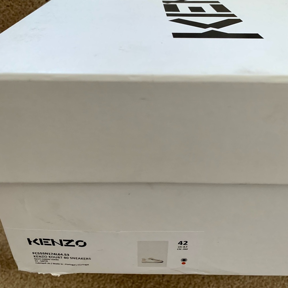 New Kenzo Kourt 80 Mens Sneakers Size EU 42, US 9. - Picture 7 of 8